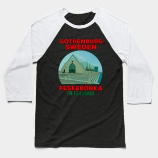 Fish Church Gothenburg Sweden Baseball T-Shirt